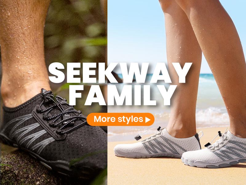 SEEKWAY Water Shoes for Women Adult Quick-Dry Aqua Sock Barefoot Men for Beach Swim River Pool Lake Hiking Kayaking Surfing SP001 Watershoes