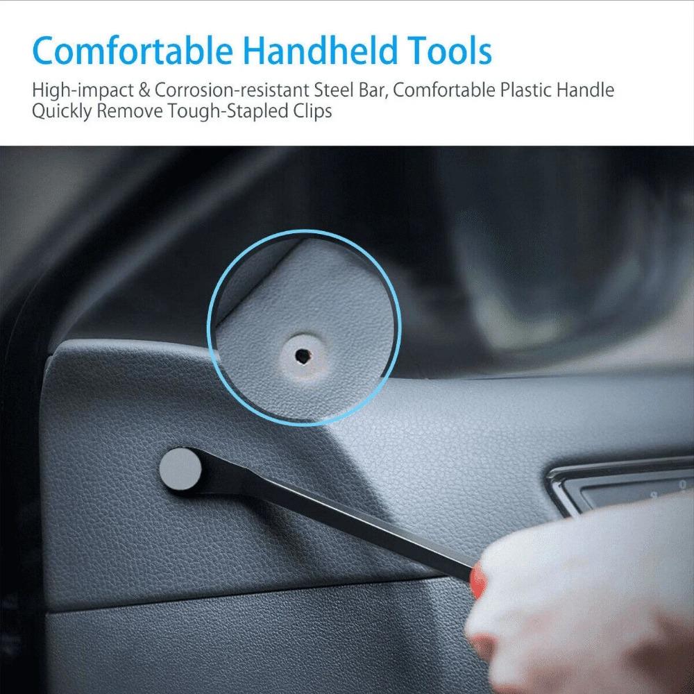 Upgrade Car Interior Trim Removal Tool Kit - Multi-Purpose Dashboard, Console & Door Panel Pry Tools with Non-Slip Grip & Scratch-Proof Design for Auto Repair & Modification