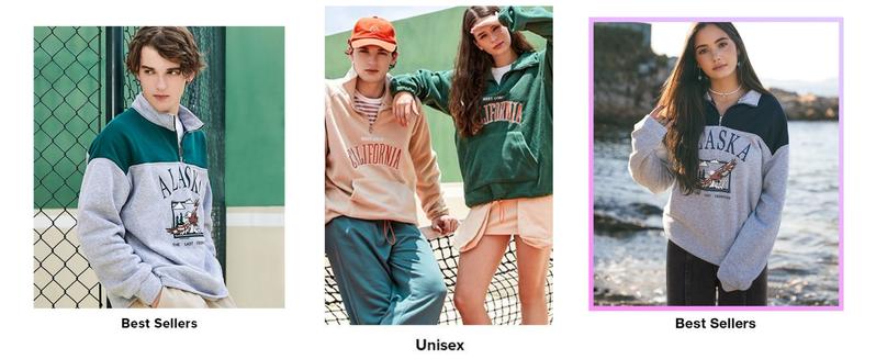 ZAFUL Men's Letters Embroidered Raglan Sleeve Quarter Zip Fleece Vintage Pullover Sweatshirt Tops Hoodie Casual Menswear