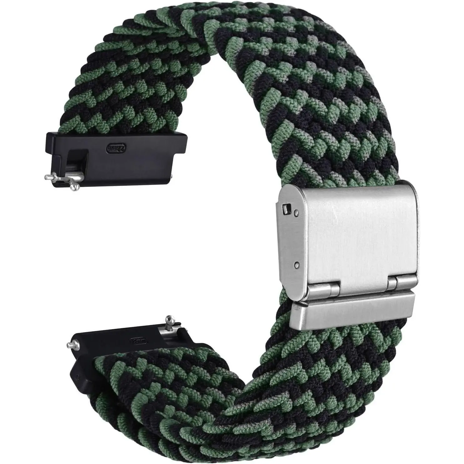 Green Black (Silver Buckle)