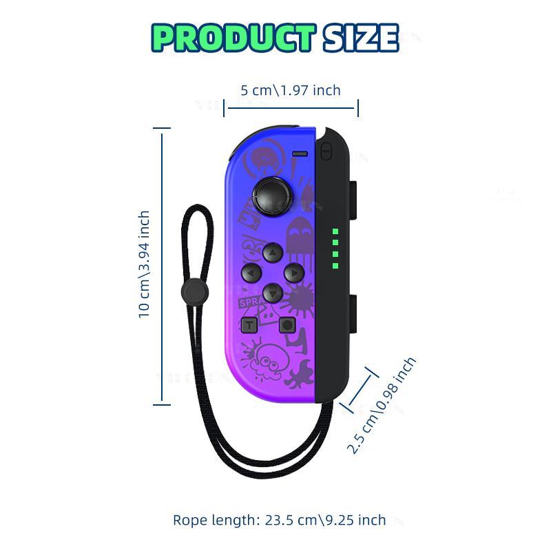 VILCORN Controller for Nintendo Switch OLED/Lite, Wireless Dual Gamepads with Wake-Up Vibration, Wireless Game Controllers, Bluetooth-compatible Game Controller for Switch Lite & OLED Host, Switch Accessories