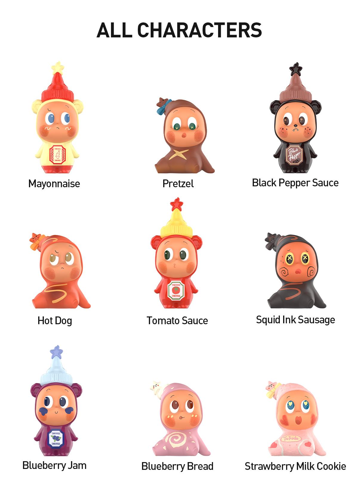 POP MART Twinkle Twinkle Create Your Taste Series Figures-B