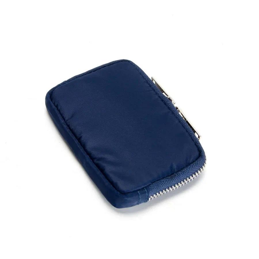 Japanese Men Wallet Earbuds Storage Bag Credit Card Holder Case for Boys Girls Journey Bank Card Organizer  Zipper Coin Purse