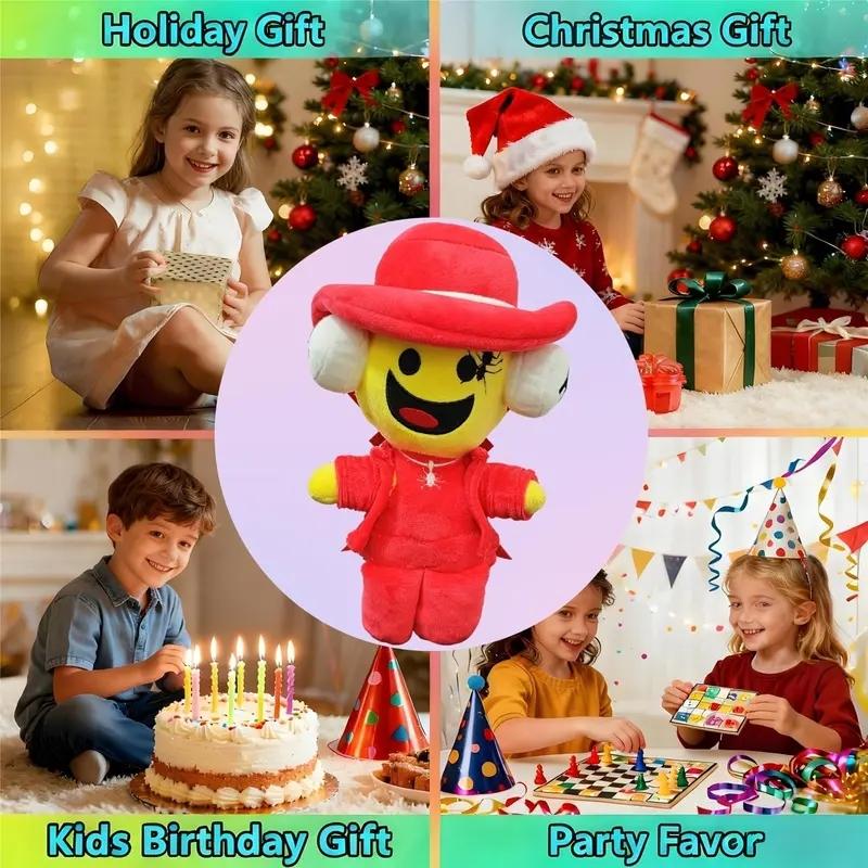 Steal a Brainrot Plushies Collection - 9.8 inch Adorable Brainrot Sammy Stuffed Plush Toys - Collectible Brain Rot Plush Toys for Game Fans & Enthusiast Soft Stuffed Figure