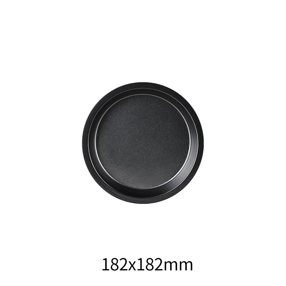 Thick Carbon Steel Non-Stick Round Cake Mold, Baking Tray, DIY Pizza Pan, Ideal for Home Bakers, Durable & Easy to Clean