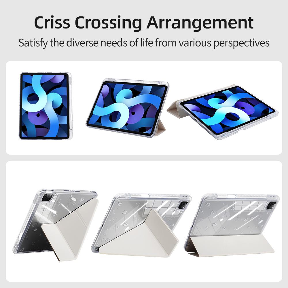Cute Case Pattern For iPad 11th A16 2025 10th 10.9 Air 4th 5th 10.9 Air 11 M3 2025 7th 8th 9th 10.2 Smart Case with Pen Holder Tablet Protective Cover