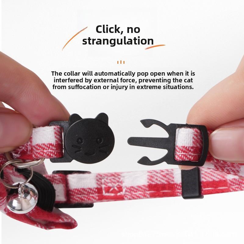 2-piece set of adjustable pet collars with bells, cute bow design pet collar with safety buckle, pet accessories for small dogs and cats