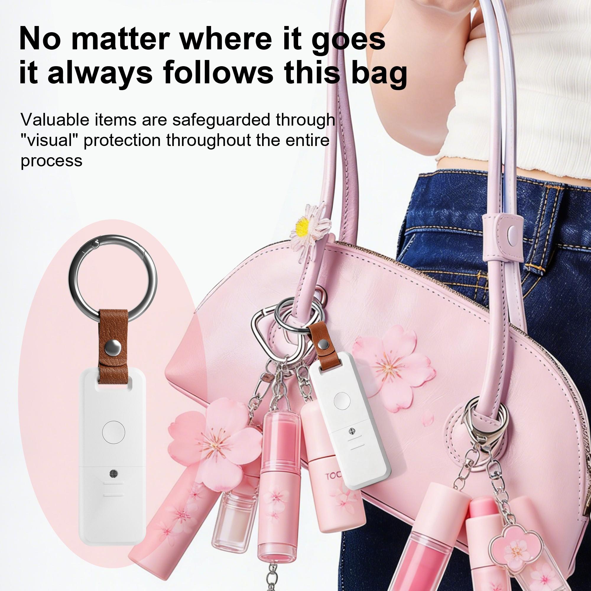 1/2/4pcs Mini Rectangular Locator with Key Ring, Item Tracker, No Monthly Fee, Dual System iOS Android, Suitable for Keys Pet Collars Luggage Personal Items