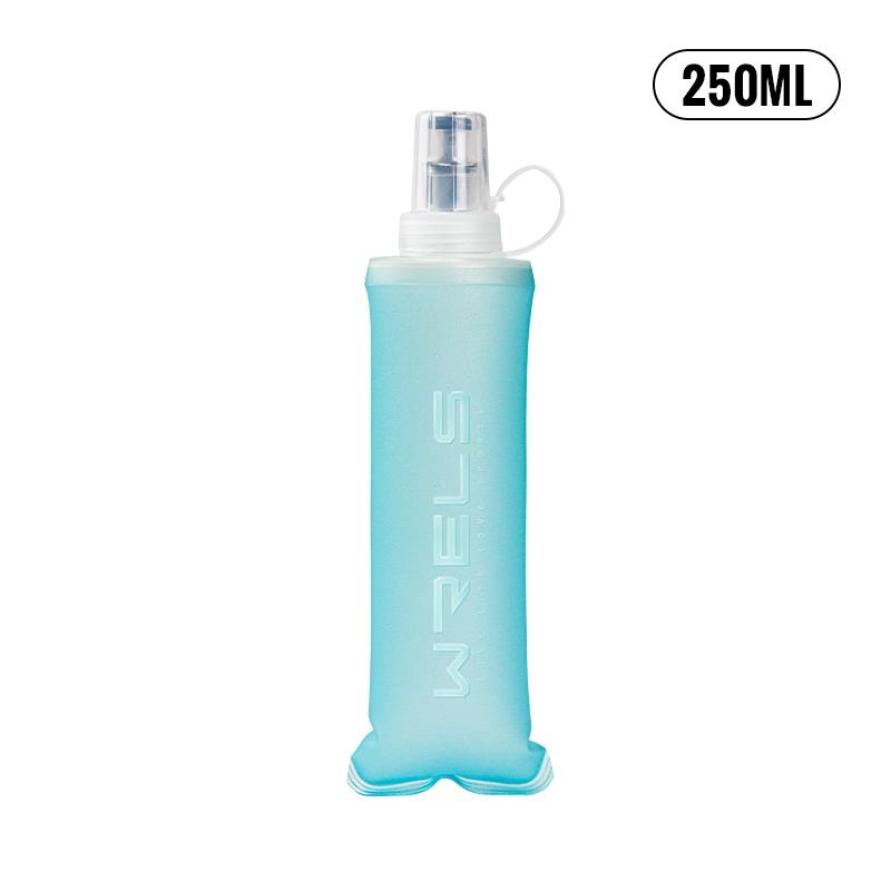 Wrels Lightweight Foldable Drink Bottle, Small Volume Large Capacity Sports Water Bottle, Available in 150ML, 250ML, 500ML, Portable Sports Bottle
