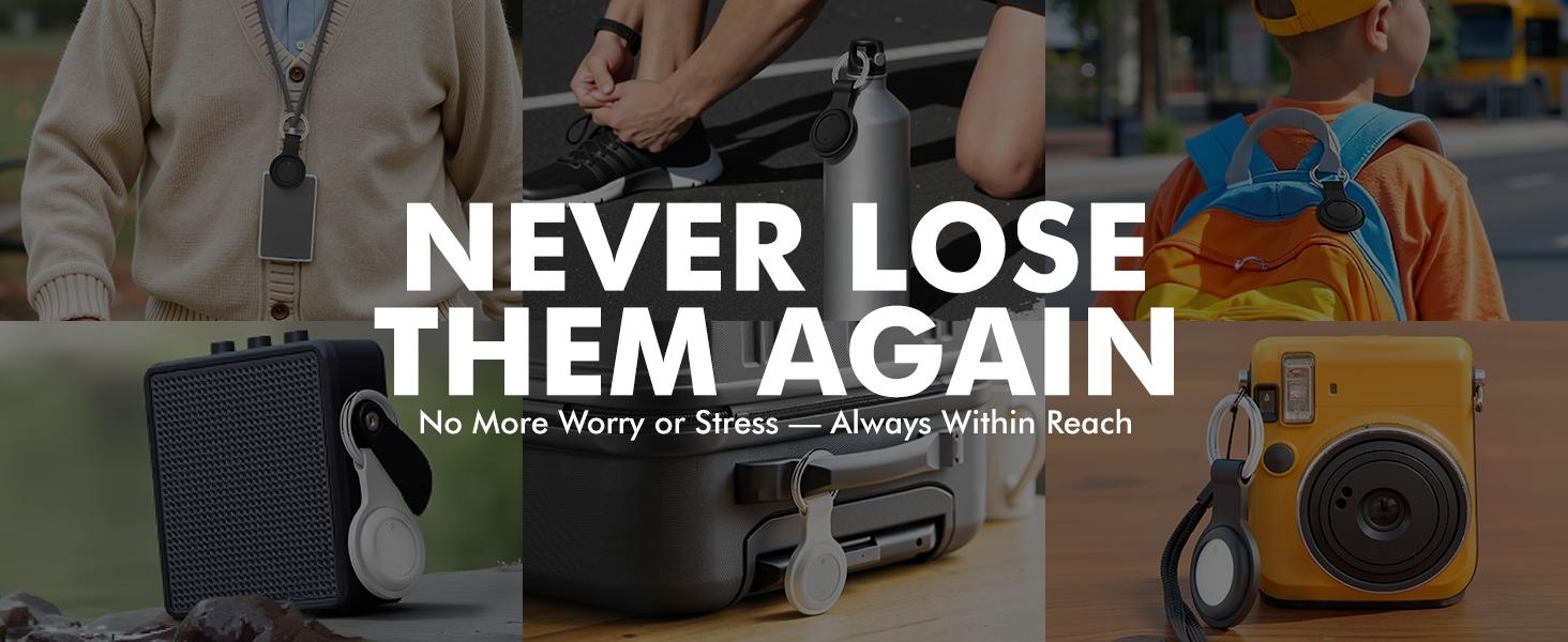 Android tracker tag, Google certified smart tracker, with silicone shell, Wireless Tag, can be used with Google Find hub, can store keys, luggage, backpacks, pets, IP67 waterproof and replaceable battery (Android only)