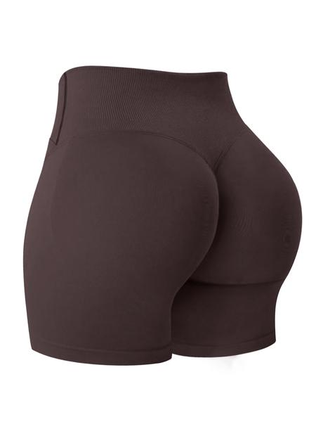 BBFIRA Seamless V Cross Women's Butt-Lifting Shorts；Cross V-Shaped Sporty Peach-Coloured Shaping Seamless Hidden-Seam Butt-Lifting Tight Shorts Fitness Yoga Pants Cross-Front Waistline Sporty Tight Shorts Athletic Yoga Shorts