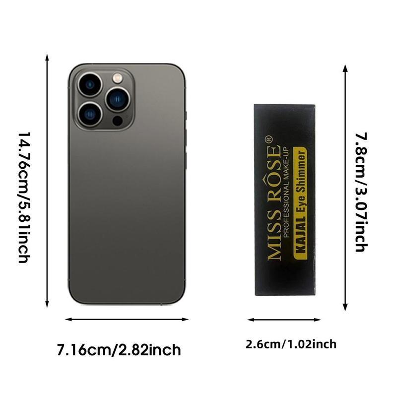 Waterproof Eyeliner (2 Counts), Long LastingMatte Eyeliner Pencil, Quick Drying Eyeliner Pen,Professional Daily Makeup Accessores