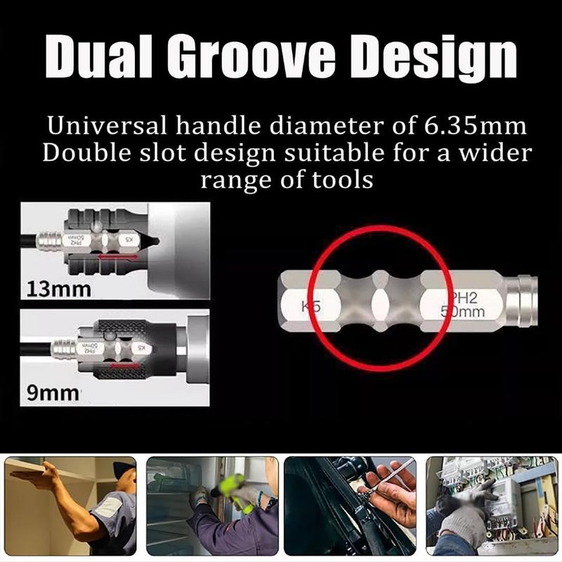 K5 Impact Driver Bit Set,Impact-Resistant and Non-Slip Bit,Titanium Alloy Impact Non-Slip Cross Head,High Magnetic Screwdriver Drill Bit. K5 Impact Driver Bit Set,Impact-Resistant and Non-Slip Bit,Titanium Alloy Impact Non-Slip Cross Head,High Magnetic Screwdriver Drill Bit.