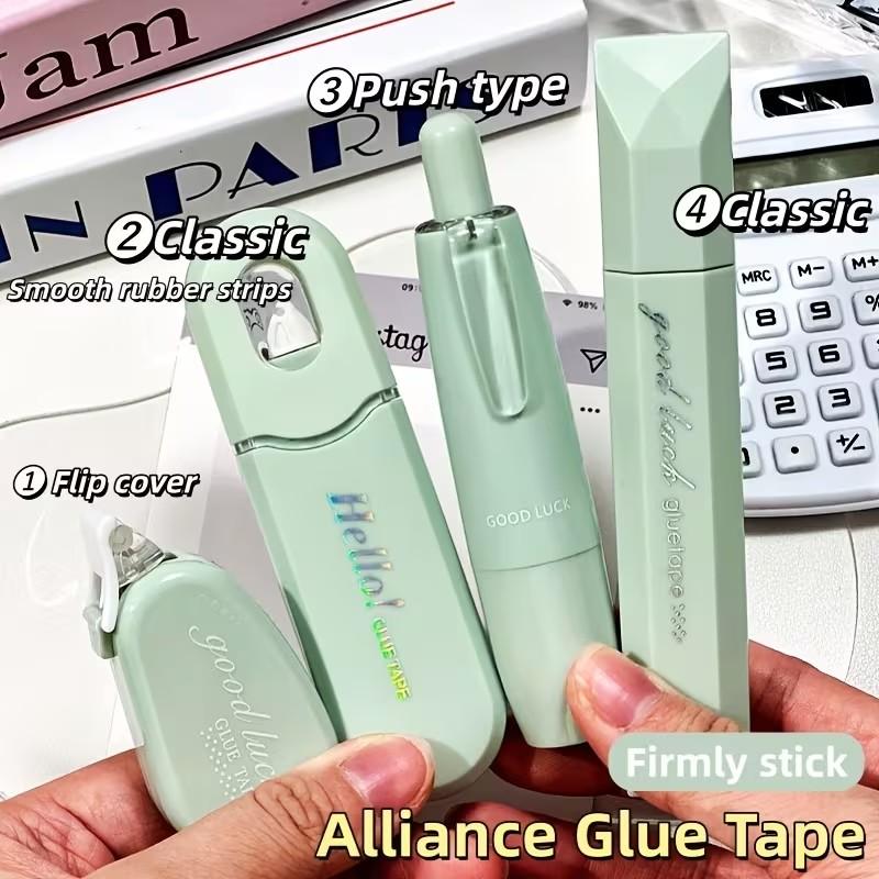 4-Pack High Adhesive Double-Sided Tape, Strong Point Stick Glue for Scrapbooks, Office Art, Gift Wrapping, Album Filling