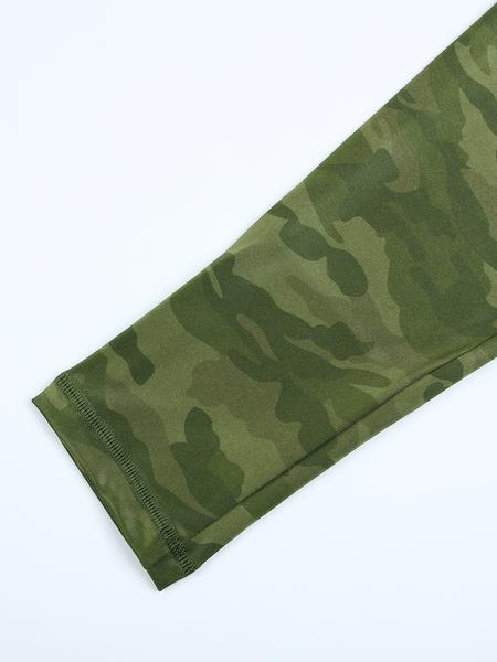 Women's Camo Casual Pants, Tight-Fitting Fitness Leggings, All-Seasons Wear, Moderate Fabric Thickness, Comfortable & Stylish Design, Skinny Yoga Bottoms