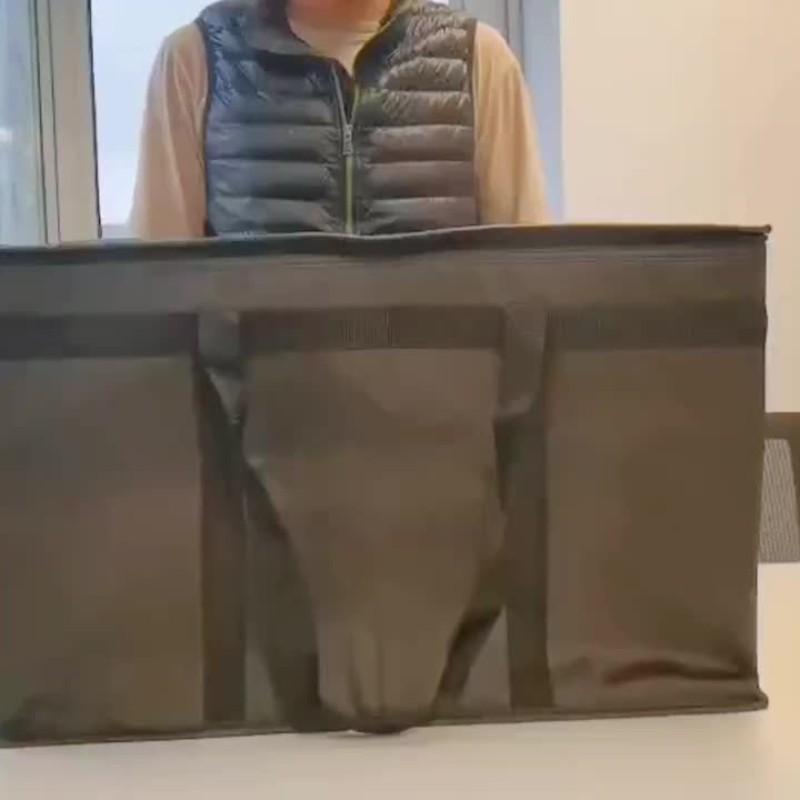 Large Capacity Insulated Food Delivery Bag, Pizza Delivery, Grocery Refrigerator Bag, Party Food Insulation, School Office Use, Insulated Cooler Bag