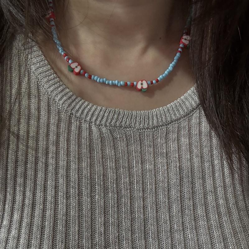 Bohemian Handmade Beaded Choker Necklace Adjustable Colorful Seashell Surfer Necklaces Beach Crystal Charms for Jewelry Making