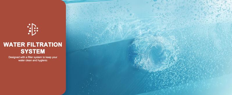 MOPHOTO Inflatable Hot Tub, 73"X73"X25" Portable Blow Up Hot Tub for 4-6 Person, Square Outdoor Spa with 130 Bubble Jets and Heater Pump, Filter Durable inflatable pool