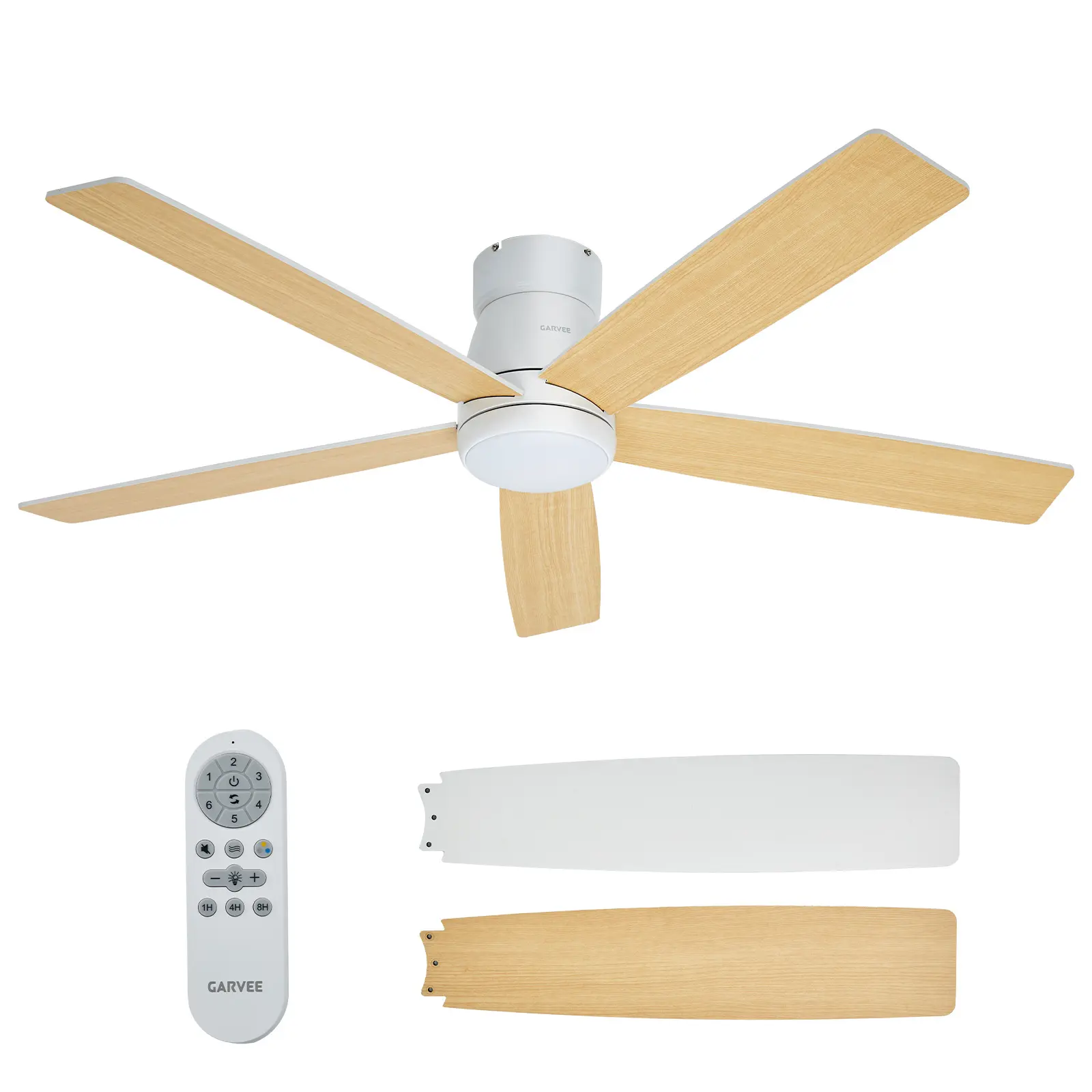 Ceiling mount white