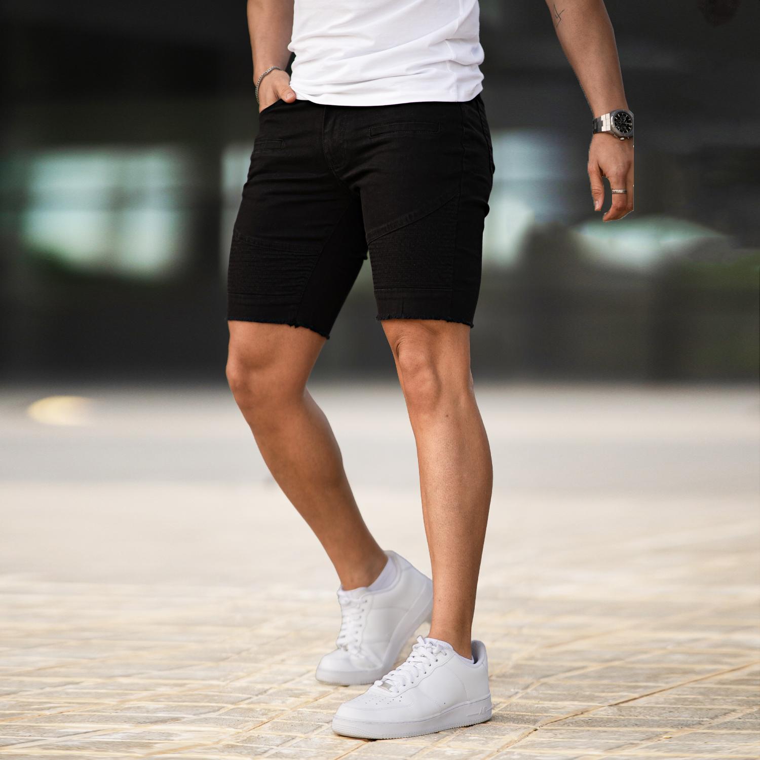 GINGTTO Men's Denim Shorts Slim Fit Stretch Short Jeans Jorts Men Essentials New Shorts GINGTTO Men's Denim Shorts Slim Fit Stretch Short Jeans Jorts Men Essentials New Shorts
