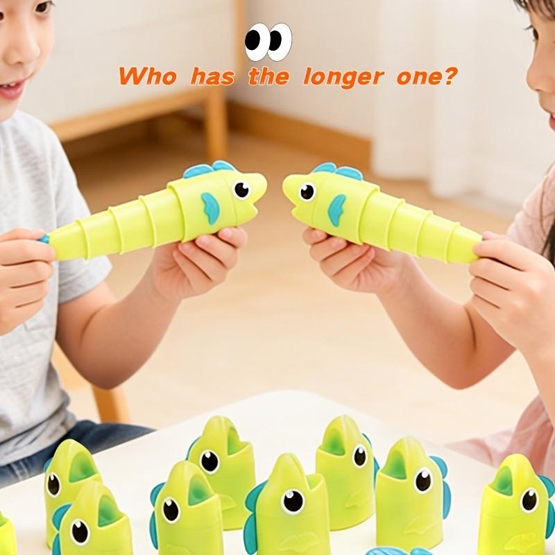 Educational Insights Reel Big Catch Fishing Game - Math Counting & Measurement STEM Toy| Fun Family Party Game| Competitive Betting Game for Friends & Couples| Catch the Longest Fish Challenge, Ages 3-99+