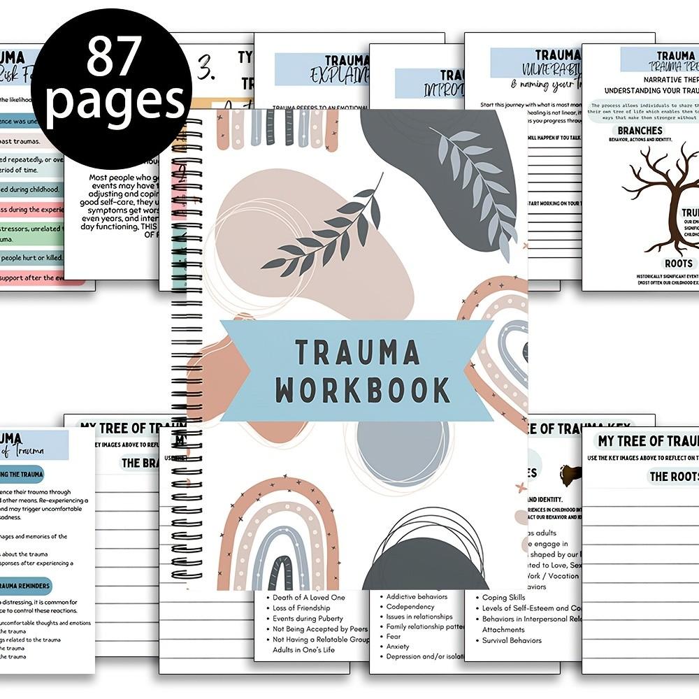 Trauma Healing Guided Workbook, Ptsd Recovery Guide Recommended by ...