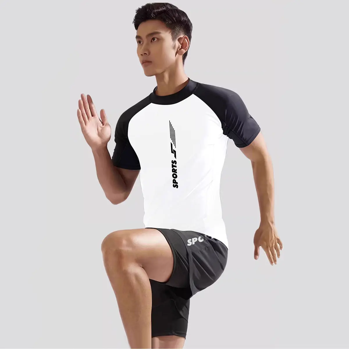 Swimsuit Men's Anti-Embarrassment Swimsuit Boys' Top Teen Hot Spring Equipment Men's Swimsuit Suit