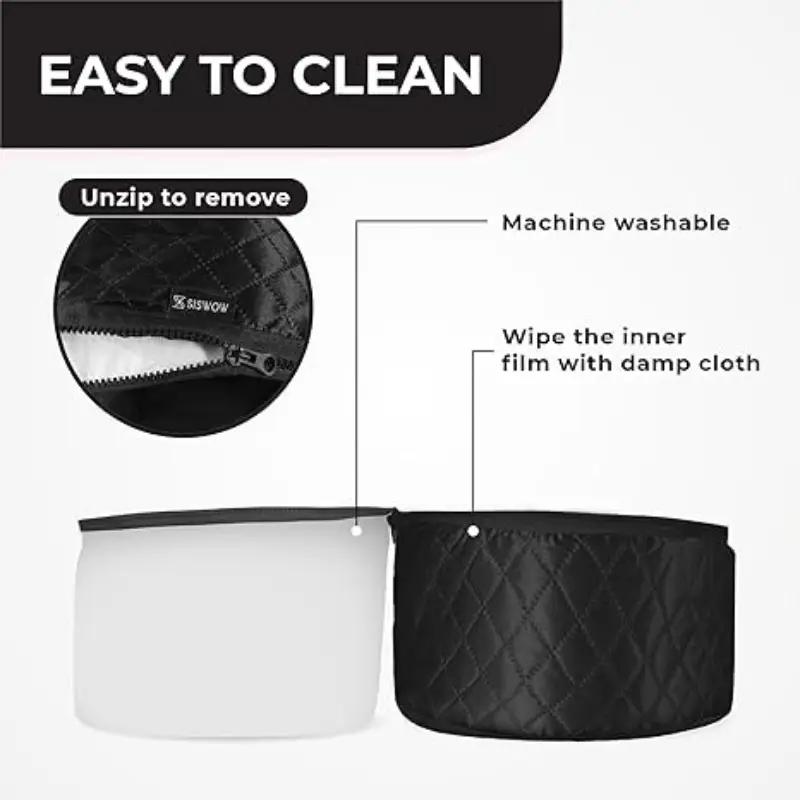 Adjustable Temperature Heating Cap for Home Use, Deep Conditioning Heat Cap for Hair Care, Ideal Gift for Girlfriend