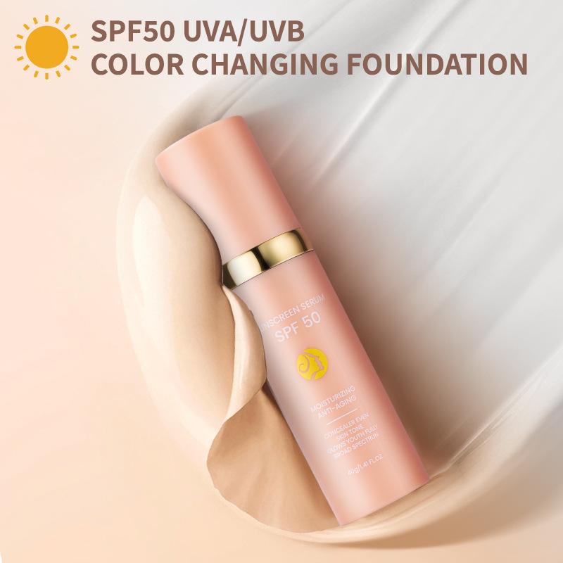 Essential Commuter Liquid Foundation, Hydrating Lightweight Natural Radiant Moisturizing, Sunscreen + Foundation + Skincare All-In-One