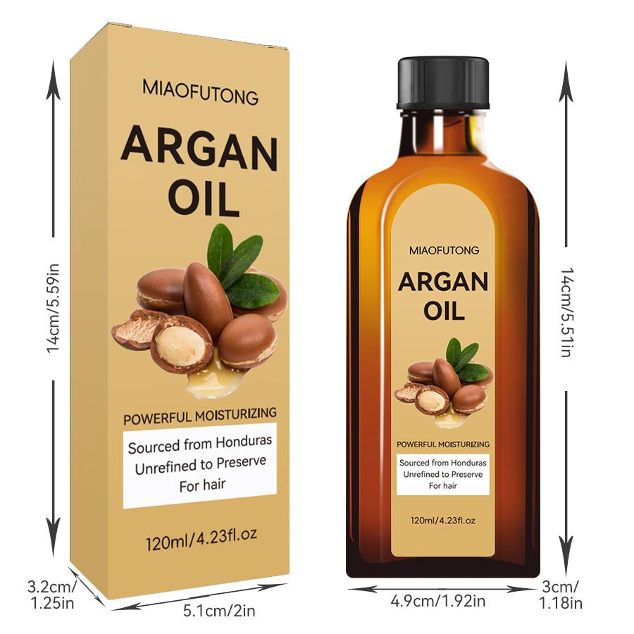 MIAOFUTONG 100% Raw Batana Oil, Natural Batana Serum for Hair & Skin, Pure Skincare Facial Serum for Hair Growth, Scalp & Face Care, 120ml