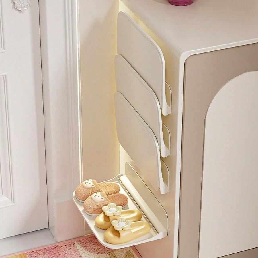 Wall-Mounted Shoe Storage Rack, Foldable Space-Saving Design, Household Shoe Rack, Porch, Behind Door, Office Accessories, Perfect Gift