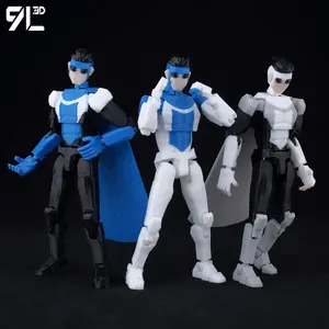 9L3D Lucky 13 Invincible T13 series Boy Eve​ Omni Action Figure 3D Printed Anime Model Multi-Jointed Poseable Collectible Toys