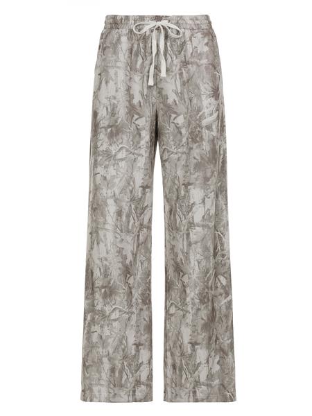 Women's Camo Print Drawstring Loose Fit Straight Leg Sweatpants, Casual Fashion Pants for Daily Wear & Outdoor Activities