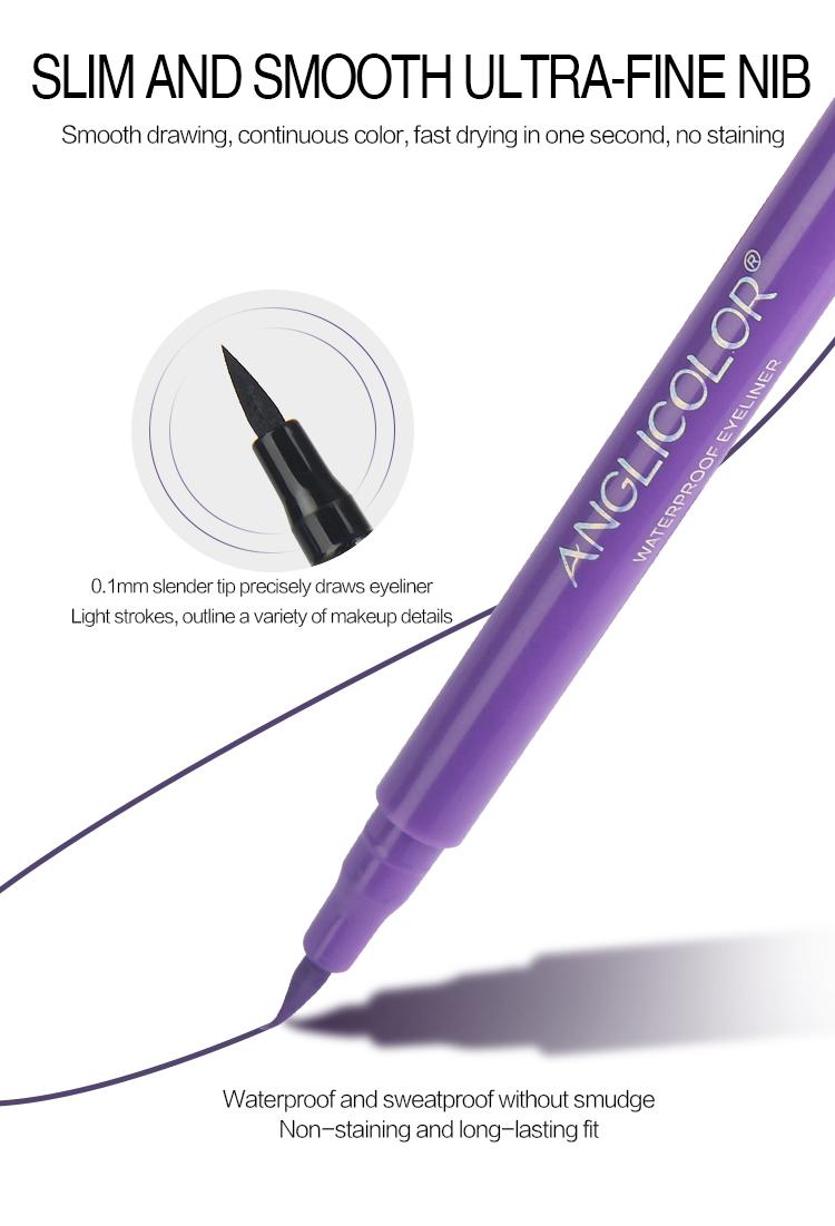 12 color set liquid eyeliner quick-drying waterproof long-lasting sweat-proof liquid eyeliner anti-smudge eyeliner set 12 color set liquid eyeliner quick-drying waterproof long-lasting sweat-proof liquid eyeliner anti-smudge eyeliner set