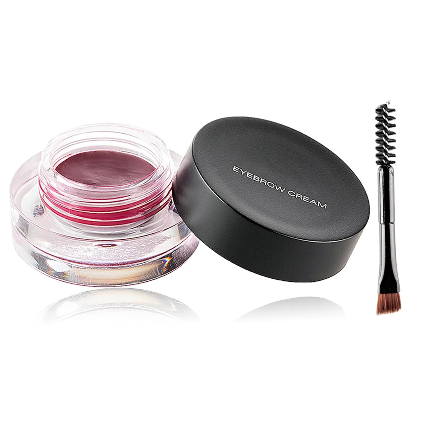 Eyebrow Pomade Cream with Brush, Waterproof Long-Lasting, Wine,Christmas,espresso
