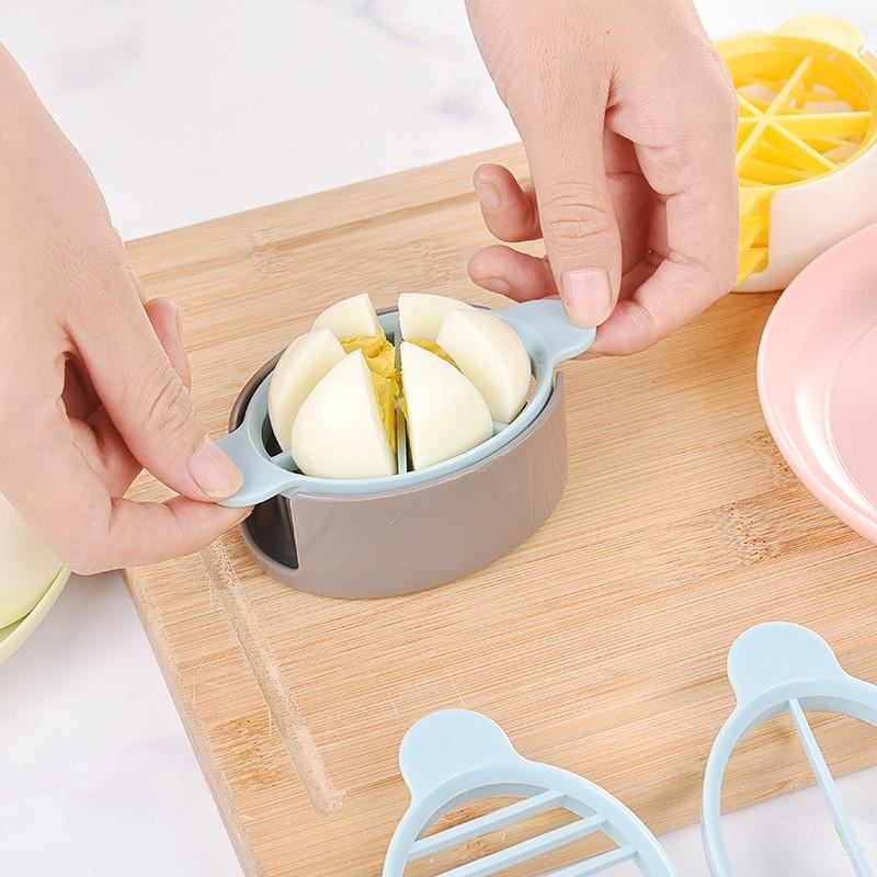 Plastic Six-Pronged Egg Separator Tool, Kitchen Egg Cutter, Easy-To-Use Egg Divider, Perfect for Cooking and Baking, Essential Kitchen Utensil