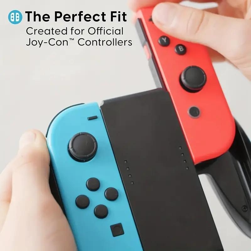 Nintendo Switch Controller Compatible Dual Grip Design Suitable for Multiple Models Ideal for Gaming Daily Use Enhances Precision Control