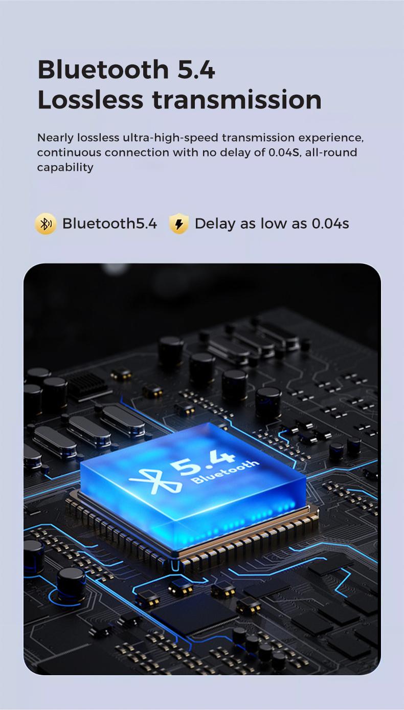 MINISO X33 Wireless Bluetooth With APP ，Open Earphones 5.4 Compact and Lightweight Hanging Earphones Immersive High-Quality Sound Long-Distance Connection Built-in Microphone One-Click Answering and Song Switching