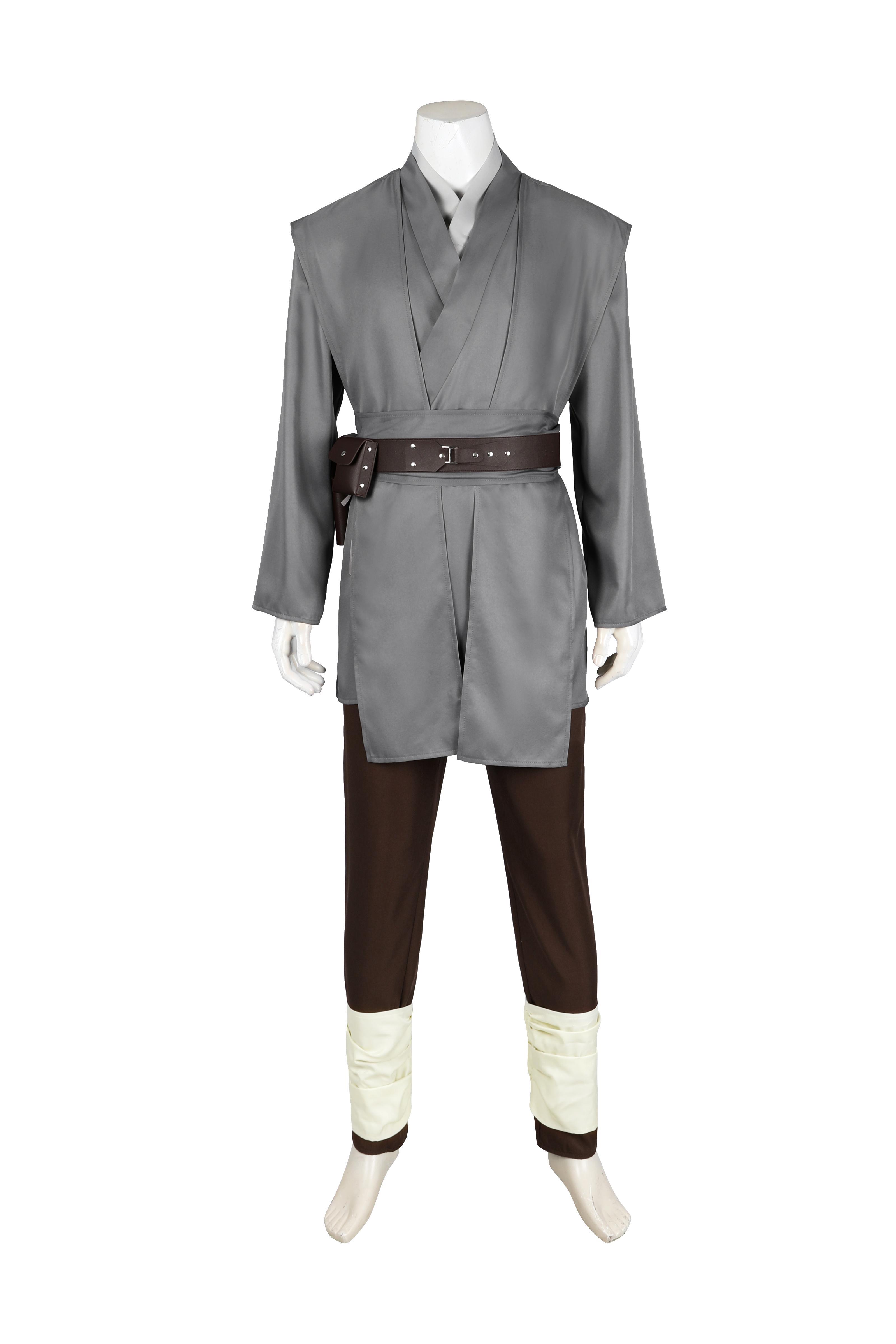 Anakin Cosplay Obi Costume Wan Knight Disguise Adults Men Clothing Disguise Halloween Carnival Part Suit
