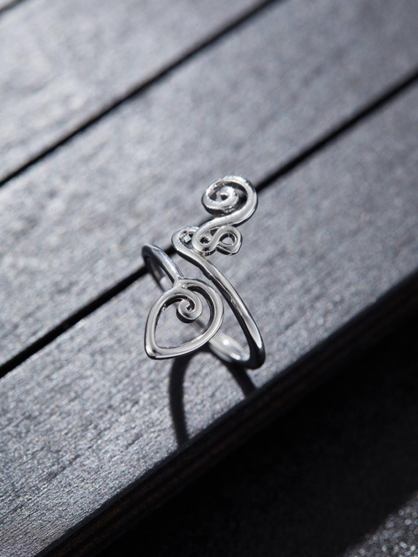 Boho Style Adjustable Toe Ring, Fashionable Foot Jewelry for Women & Girls, Trendy All-match & Exquisite Cute Jewelry for Birthday Gift