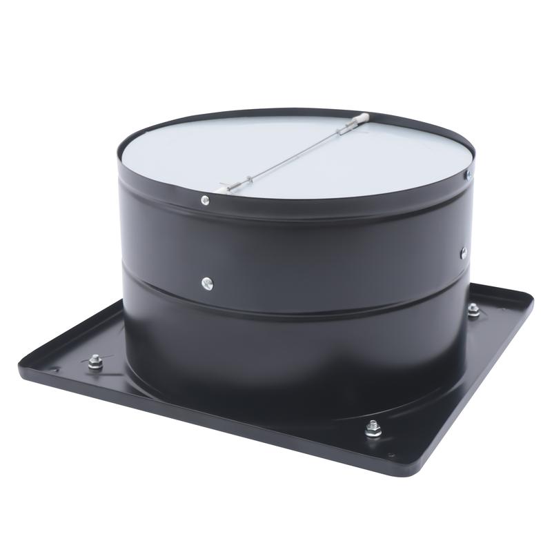 New 12" Exhaust Fan Extractor Fan Wall/Ceiling mount for Bathroom Kitchen Garage（No Plug） Ventilation Ventilator