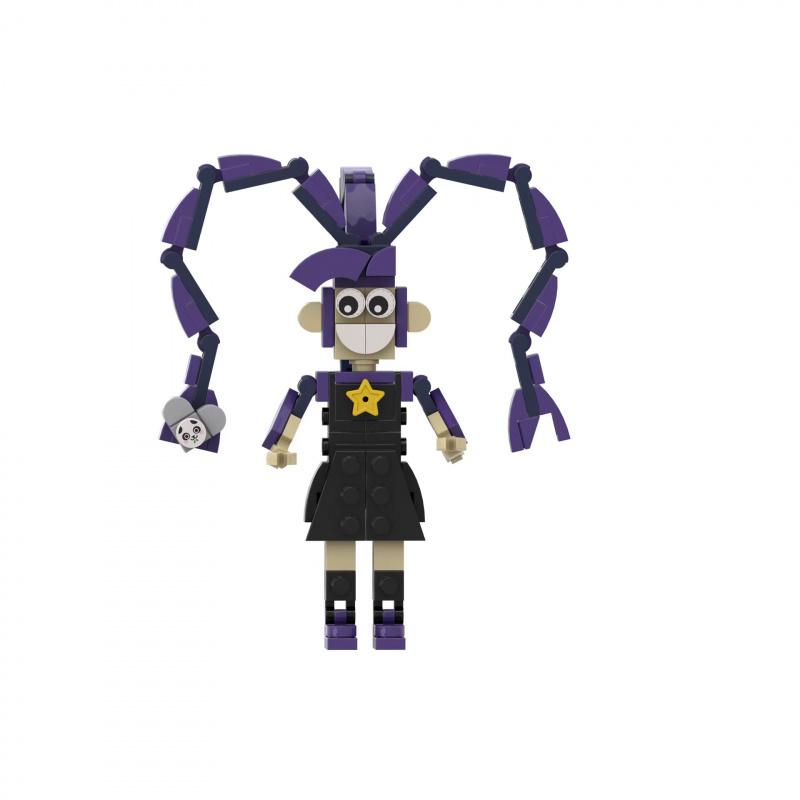 Hot selling Lily Love Braid Creative Puzzle Building Block Doll Set Anime Prototype Mobile Handpiece Desktop Ornament Fan Gift Toy Release Stress Endurance Game Building Blocks