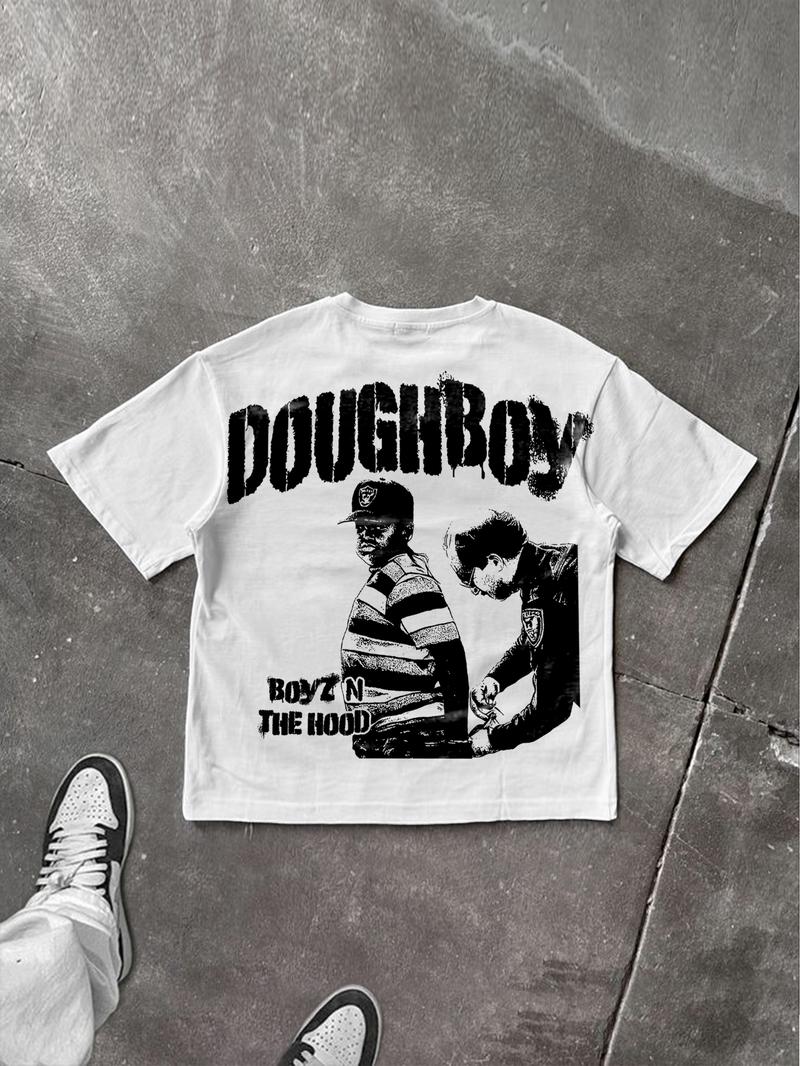 Sopula Studio Men's Streetwear  Vintage Aged Graphic T-Shirt Round Neck Shortsleeve Tshirt