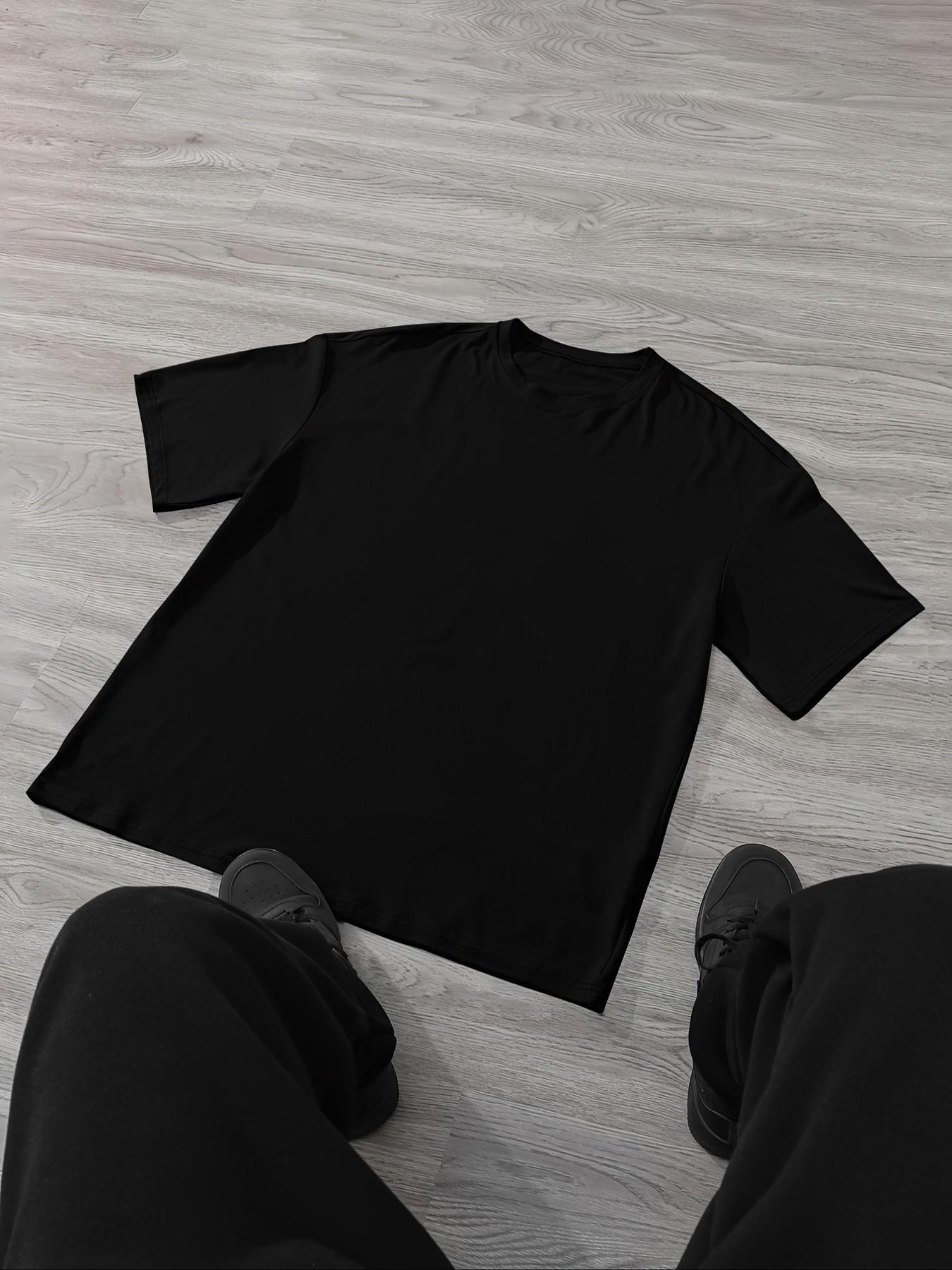 Men's Cat Dad Club Graphic T-Shirt, Large Cat Print, Loose Fit, Casual Summer Short Sleeve, Street Style, Long Clothing