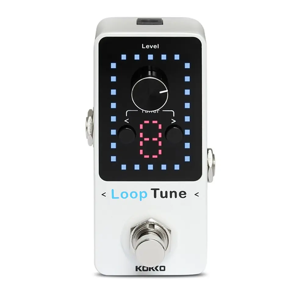 FLP‑2T Mini Guitar Effect Pedal Compact Portable Multi‑Function Effect Processor Small Size Pedal for Electric Guitar Bass Practice Stage Performance