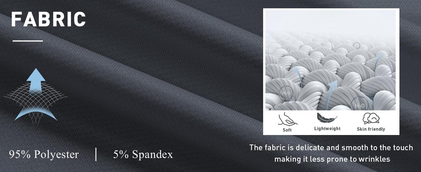 ZITY 3 Pack Mens Polo Shirt Short Sleeve Performance Material Athletic Fashion Athleisure Street Fit Polyester Spandex Moisture-Wicking Four-Way Stretch Golf Shirts for Men Casual Sportswear