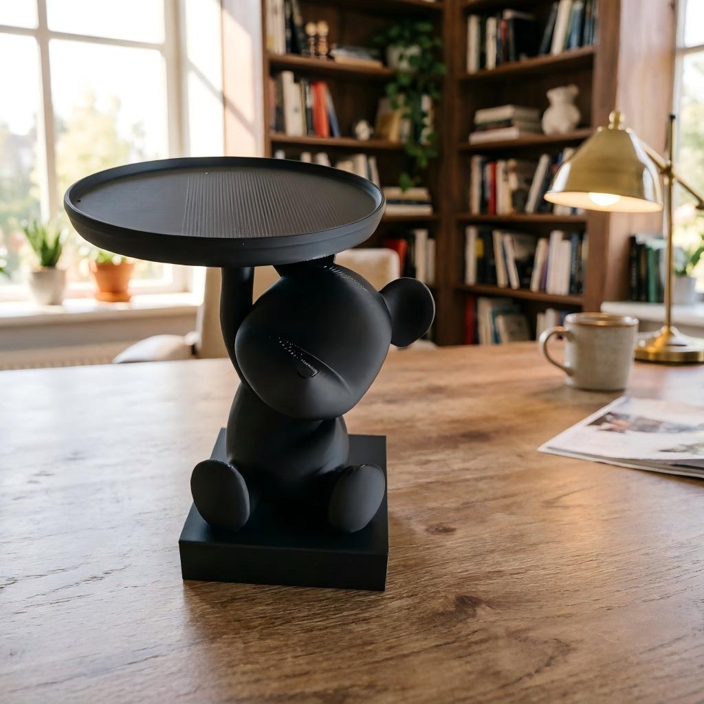 Bear Tray Jewelry Organizer, Perfect for Jewels, Keys, Wireless Earbuds, Small Items Storage, Home Decor, Memorial Gift, Birthday Present