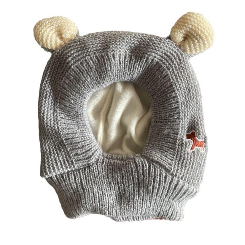 Pet hat winter medium and large dog Labrador golden retriever funny hood warm cute puppy hat cartoon