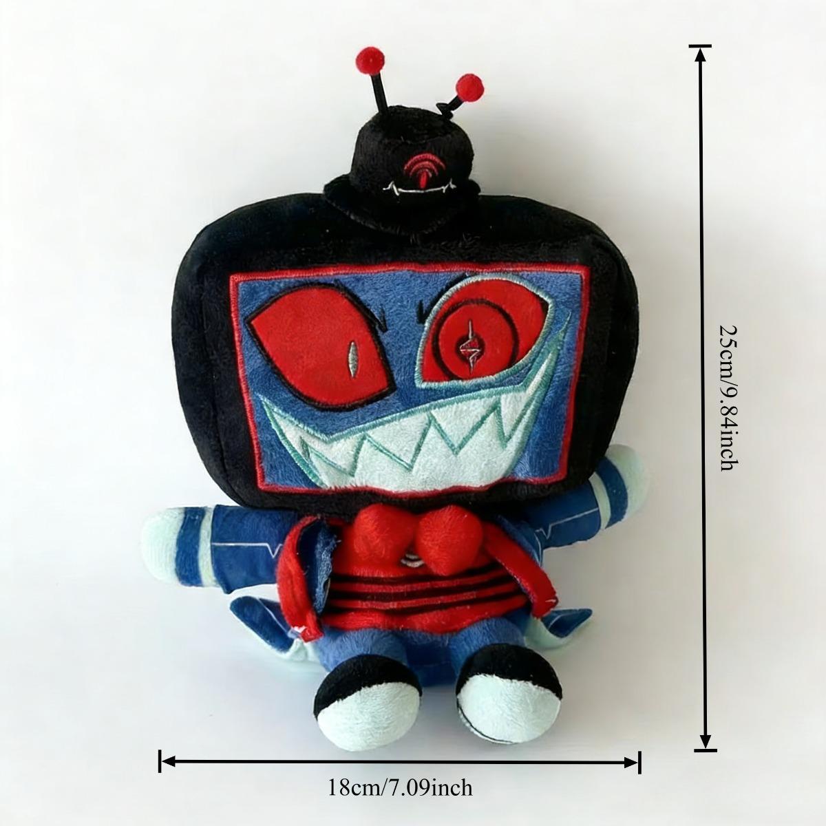 Hazbin Hotel Vox Bold Soft Plush Toy - Cozy Short Plush PP Cotton Stuffed Animal Collectibles, Helluva Boss Cute Collectible 3-Set Soft Cuddly Gift for Fans