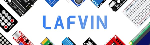 LAFVIN Project Super Starter Kit for R3 Mega2560 Mega328 Nano with Tutorial Compatible with Arduino IDE